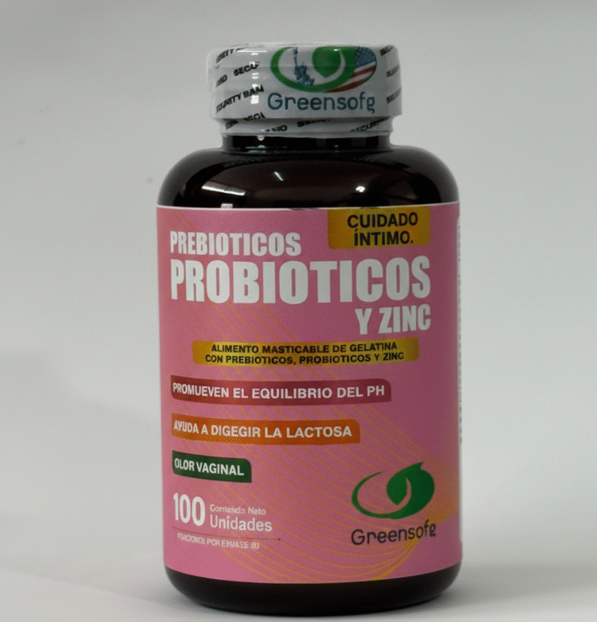 PREBIOTICOS, PROBIOTICOS Y ZINC